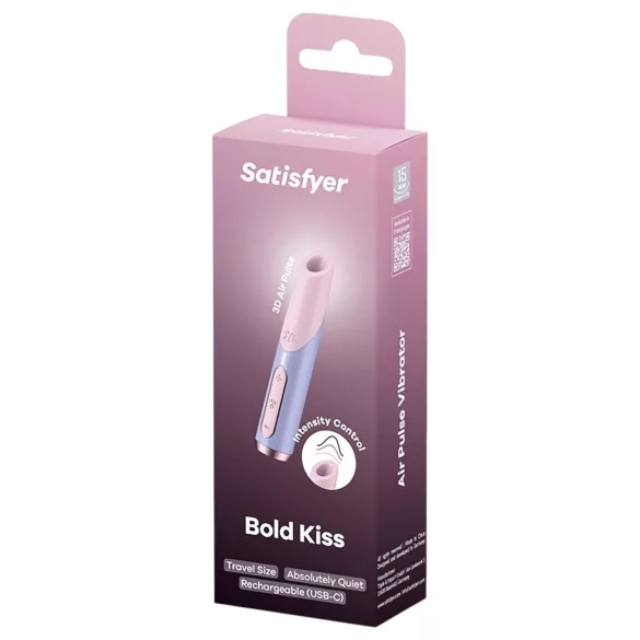 Satisfyer - vibrátor na klitoris s vlnami vzduchu - ružová
