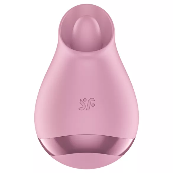 Satisfyer Tongue Player - vibrátor na klitoris s jazykom - ružová