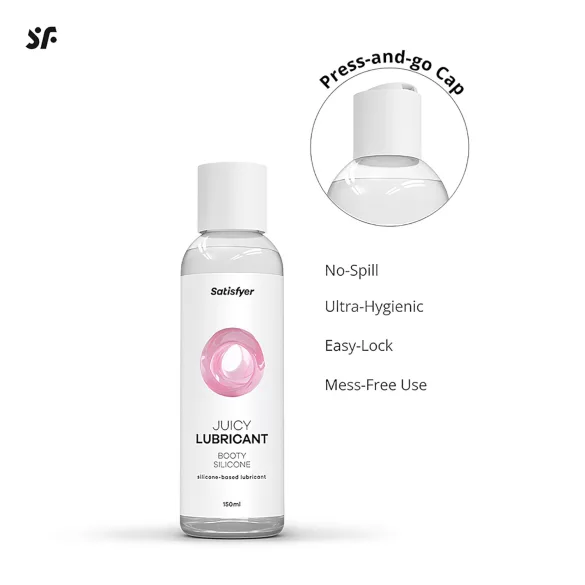 Satisfyer - análny lubrikačný gél na silikónovej báze - 150 ml