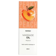 Satisfyer - masážny olej - broskyňa - 250ml