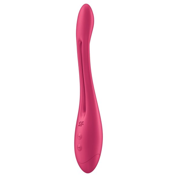 Satisfyer - párový vibrátor - flexibilný, ružový