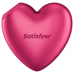  Satisfyer Cutie Heart - stimulátor klitorisu na vlny vzduchu - ružový