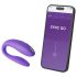 We-Vibe Sync Go - párový vibrátor - smart, dobíjací - fialová