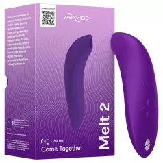   We-Vibe Melt 2 - aplikáciou ovládaný stimulátor klitorisu s tlakovými vlnami (fialový)