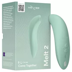   We-Vibe Melt 2 - aplikáciou ovládaný stimulátor klitorisu s tlakovými vlnami (tyrkysový)