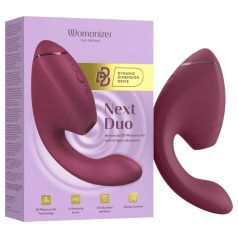 Womanizer Next Duo - 2v1 G-bod vibrátor (ružový)