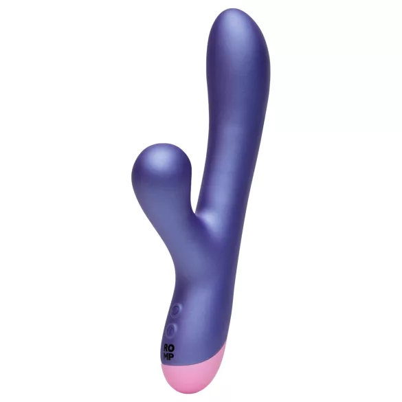 ROMP Pulse - G-bod vibrátor s pulzným stimulátorom klitorisu - fialová