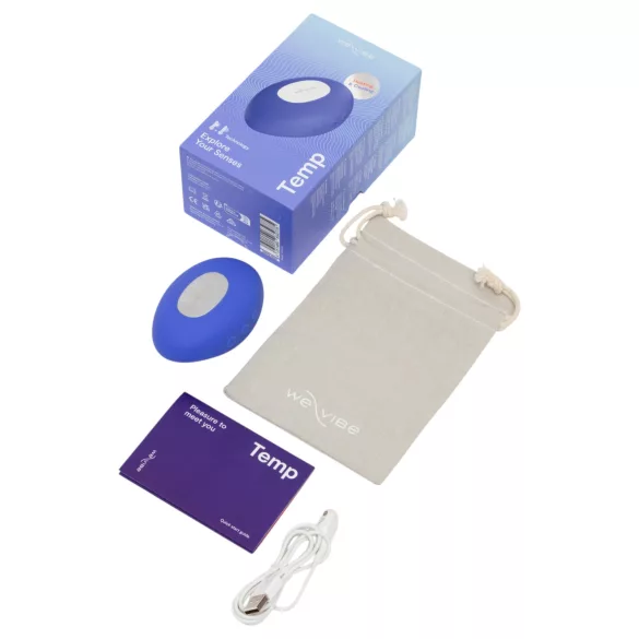 We-Vibe Temp - chladivý-hrejivý dráždidlo klitorisu vibrátor (modrý)