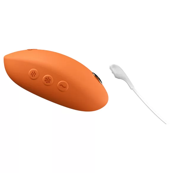 We-Vibe Temp - chladivý‑hrejivý vibrátor na klitoris (oranžový)
