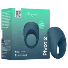   We-Vibe Pivot 2 - Vibračný erekčný krúžok ovládaný aplikáciou pre mužov (modrý)