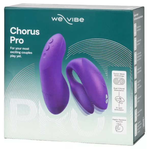 We-Vibe Chorus Pro - párový vibrátor s diaľkovým ovládačom - fialový