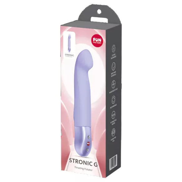 Fun Factory Stronic G - pulzujúci vibrátor na bod G (fialový)