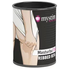   Mystim - masturbátor pre mužov - rebrovaný Ribbed Rita - biely