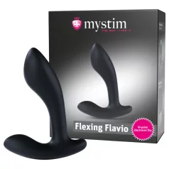 Mystim - elektro stimulátor prostaty - vibrátor - čierny
