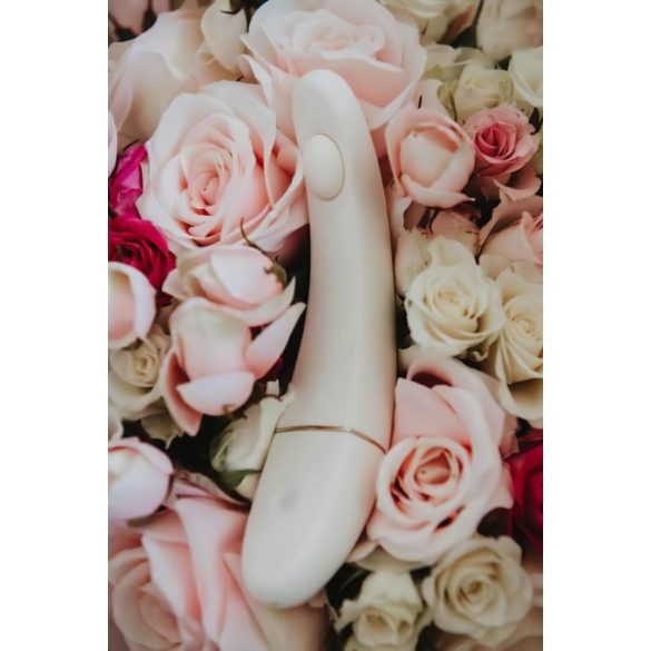 Akkumulátorový pulzačný G-bod vibrátor (biely)