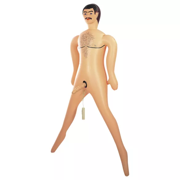 NMC Big John - nafukovací muž s vibrátorom - realistický penis
