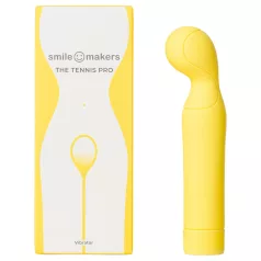 Smile Makers The Tennis Pro - žltý vibrátor na bod G