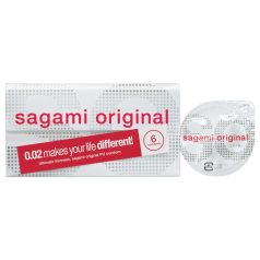 Sagami Original 0.02 - kondóm - 55 mm - 6 ks