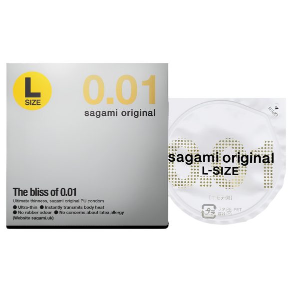 Sagami Original 0,01 L - kondóm - 58mm (1ks)