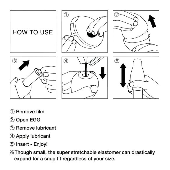 TENGA Egg Ring - naznačenie rozkoše (1ks)
