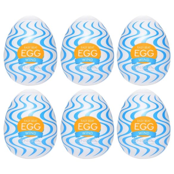TENGA Egg Wind - vajíčko masturbátor - sada 6 kusov