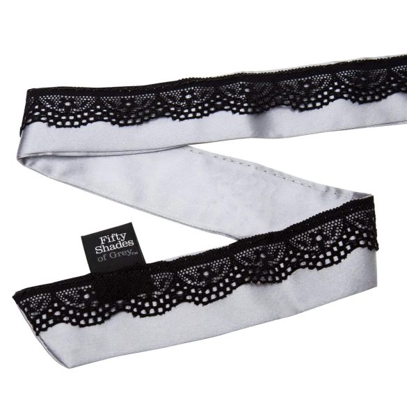 Päťdesiat odtieňov sivej - bradavkový klip s obojkom (strieborný)