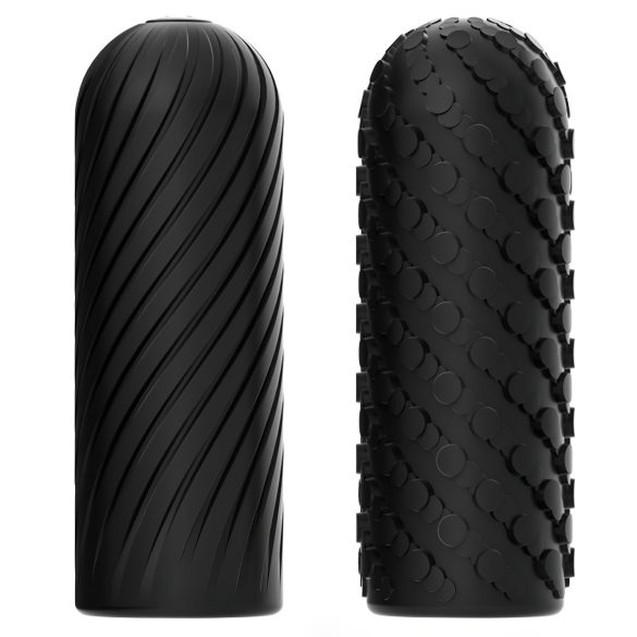 Arcwave Ghost - vreckový masturbátor - obojstranný - čierny