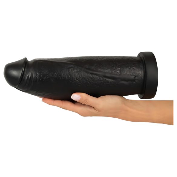 Realistixxx Real Giant - obrovský dildo - 30 cm (čierna)