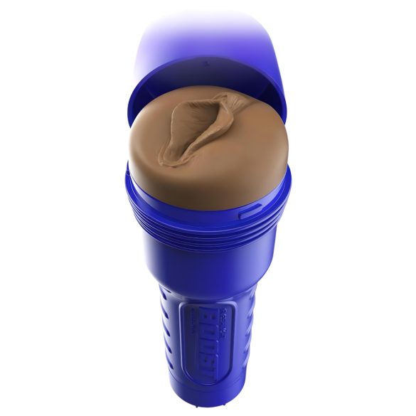 Fleshlight Boost Bang - realistická vagína masturbátor - hnedá