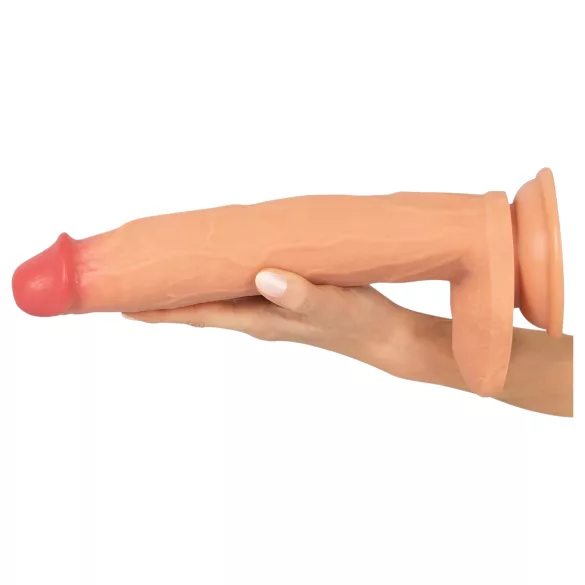 Realistixxx Real Giant - realistický dildó s semenníkmi - extra veľký