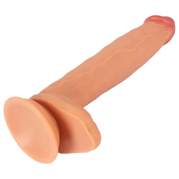 Realistixxx Real Giant - realistický dildó s semenníkmi - extra veľký
