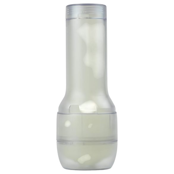 Kiiroo Feel Glow - svietiaca umelá vagína - PowerBlow kompatibilná (biela)