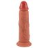 Realistixxx - realistický dvojvrstvový dildo - naturálny odtieň