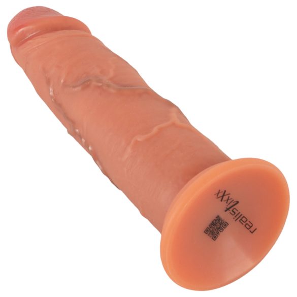 Realistixxx - realistický dvojvrstvový dildo - naturálny odtieň