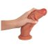 Realistixxx - realistický dvojvrstvový dildo - naturálny odtieň