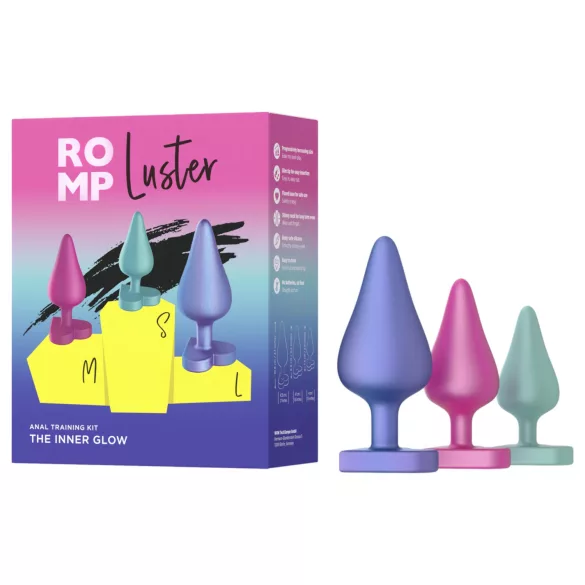 ROMP - análna tréningová sada - 3 diely