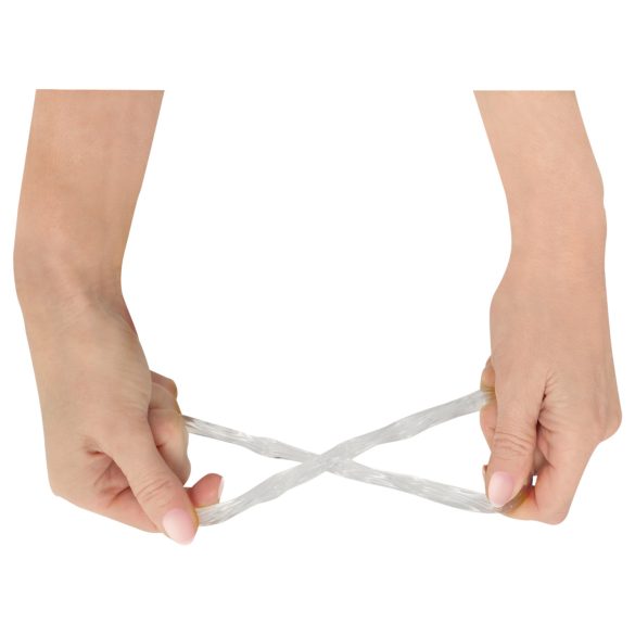 Beau Coeur Parinor - erekčný krúžok na penis a semenníky - priehľadný