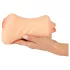 Nature Skin - masturbátor vagína a ústa - realistický materiál telová farba