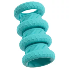   You2Toys - 3v1 sada krúžkov na penis a semenníky (tyrkysová)