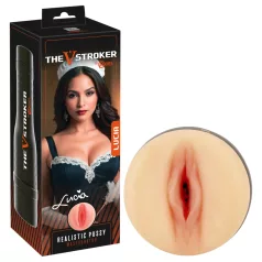  Rebel The V-Stroker Lucia - realistická umelá vagína masturbátor (telovej farby)