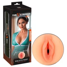  Rebel The V-Stroker Monique - realistická umelá vagína masturbátor (telovej farby)