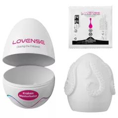 LOVENSE Kraken - masturbačné vajíčko - 1 ks (biele)