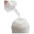 TENGA 3Dx Zen - 3D vzorovaný masturbátor (biely)