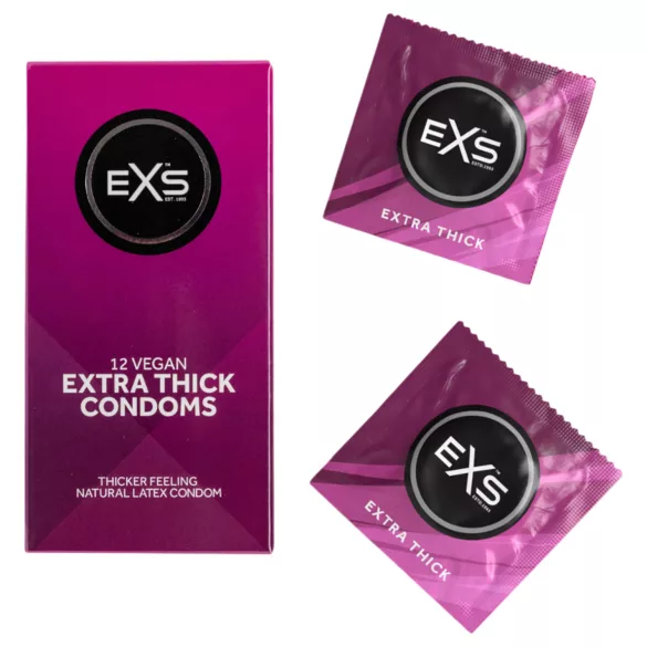 EXS Extra Thick - kondóm s hrubší stenou (12 ks)