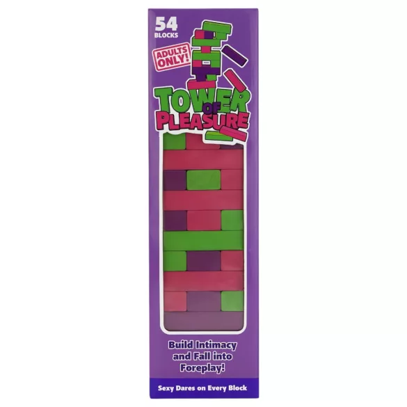 Play Wiv Me - spoločenská hra Jenga - erotická verzia - 54 dielov