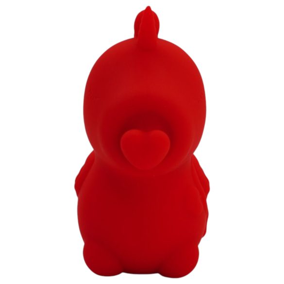 Unihorn Cupid's Beau - vibrátor na klitoris - dobíjateľný - červený