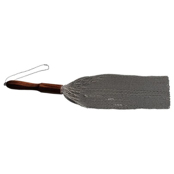 Rouge - bič s reťazou - kov - strieborná