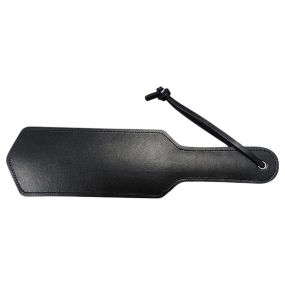 Rouge - bičíkový pádlo - pravá koža - čierna - s kovovými cvokmi