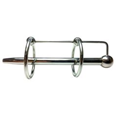   Rouge - dilatátor s dvojitým krúžkom - nerezová oceľ - strieborný