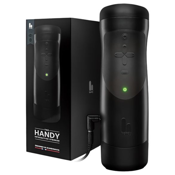 The Handy 1.1 - masturbátor pre VR - smart sieťový - čierny